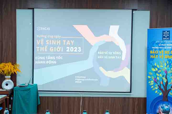 EMCAS Tổ Chức Ngày Hội Vệ Sinh Tay 2023