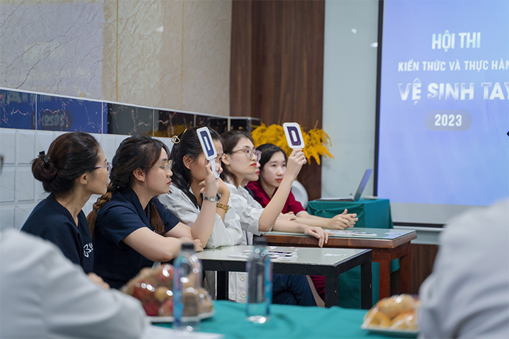EMCAS Tổ Chức Ngày Hội Vệ Sinh Tay 2023