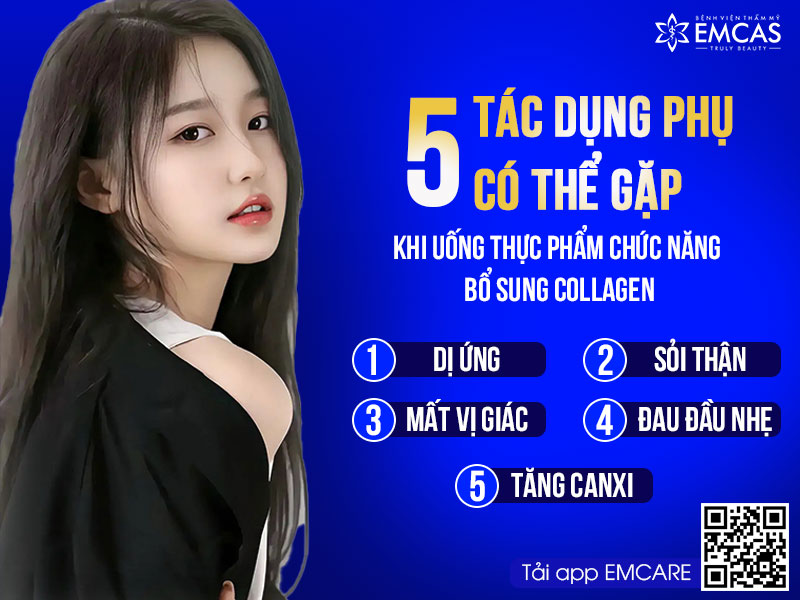 5 Tác Dụng Phụ Có Thể Gặp Khi Uống Thực Phẩm Bổ Sung Collagen