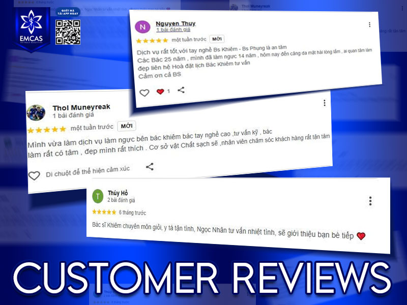 EMCAS patient feedback for Dr. Pham Xuan Khiem