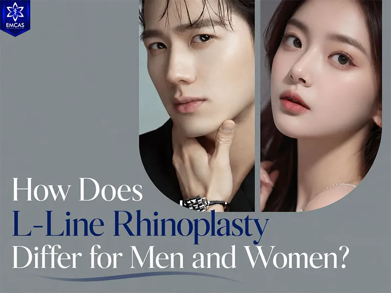 Male and female L-line rhinoplasty may use different aesthetic design goals