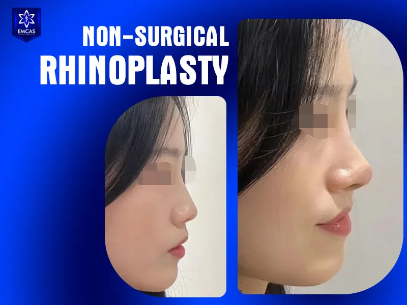 Nonsurgical rhinoplasty may offer shorter treatment and downtime than conventional rhinoplasty surgery