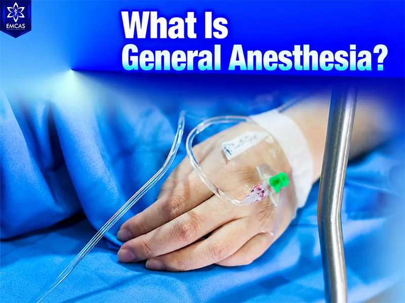 General anesthesia produces temporary unconsciousness and prevents pain during surgery