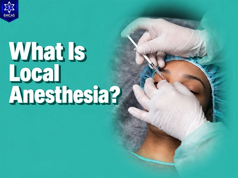 Local anesthesia temporarily numbs a specific area while the patient remains conscious