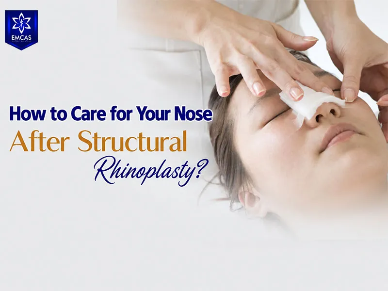 Postoperative care after structural rhinoplasty supports healing and recovery