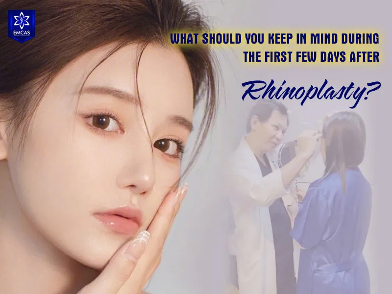 Early rhinoplasty aftercare includes following your surgeon's instructions and protecting the healing nose