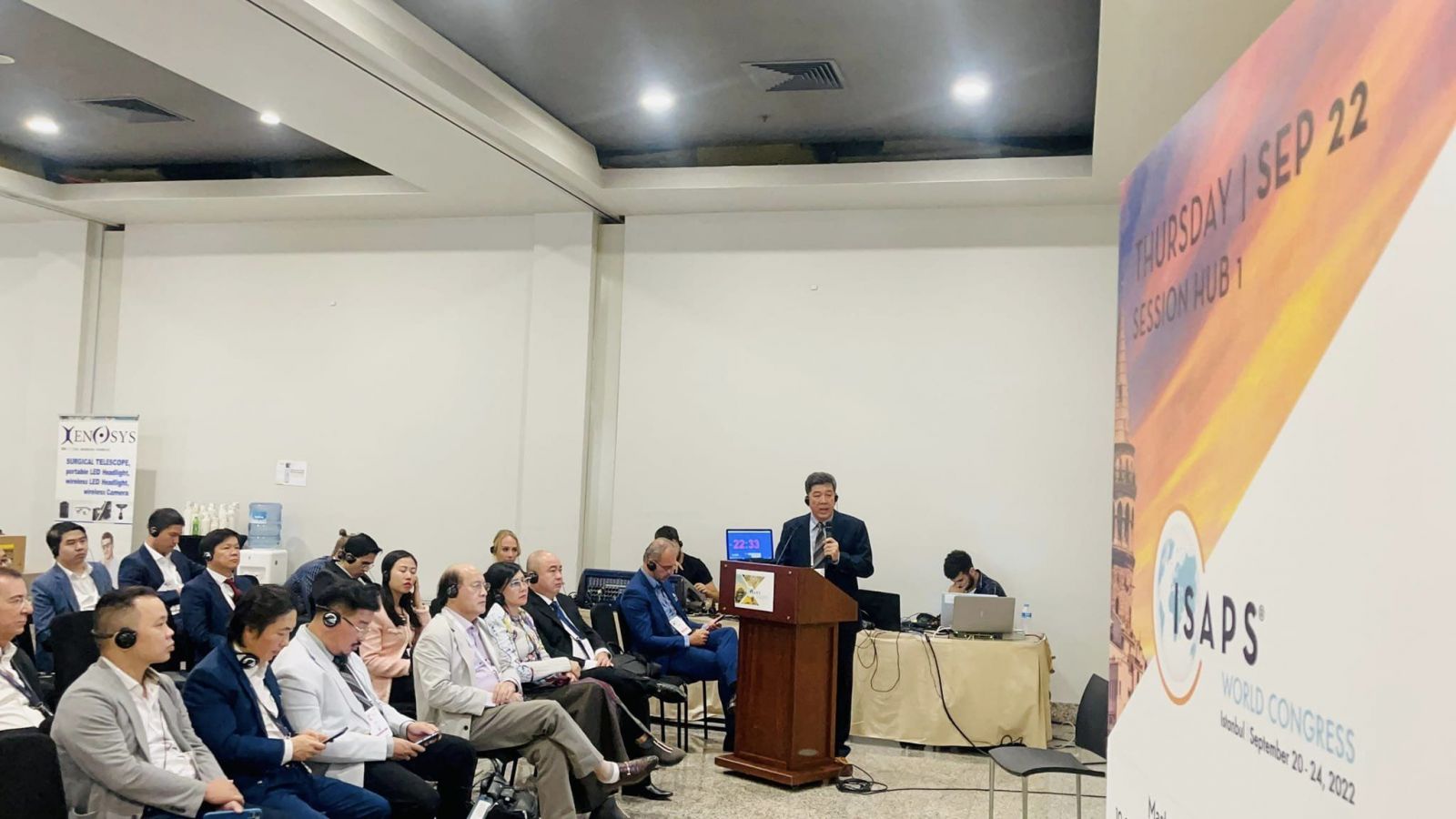 PGS.TS.BS. NGUYỄN ĐÌNH TÙNG BÁO CÁO TẠI HỘI NGHỊ QUỐC TẾ ISAPS 2022