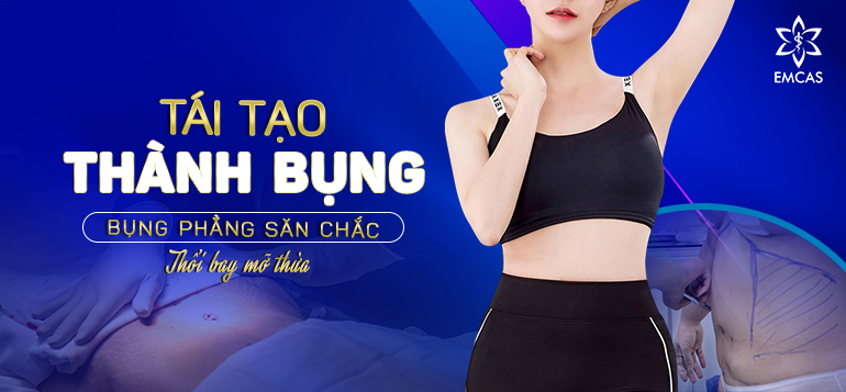 TÁI TẠO THÀNH BỤNG - BỤNG PHẲNG SĂN CHẮC - THỔI BAY MỠ THỪA