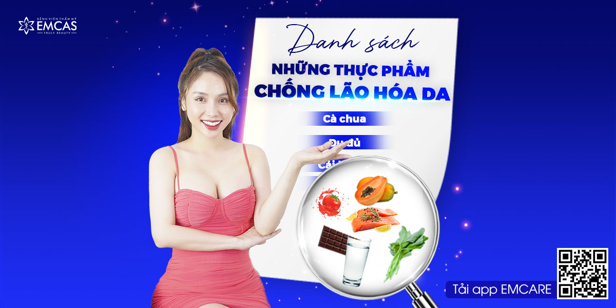 Danh Sách Những Thực Phẩm Chống Lão Hóa Da