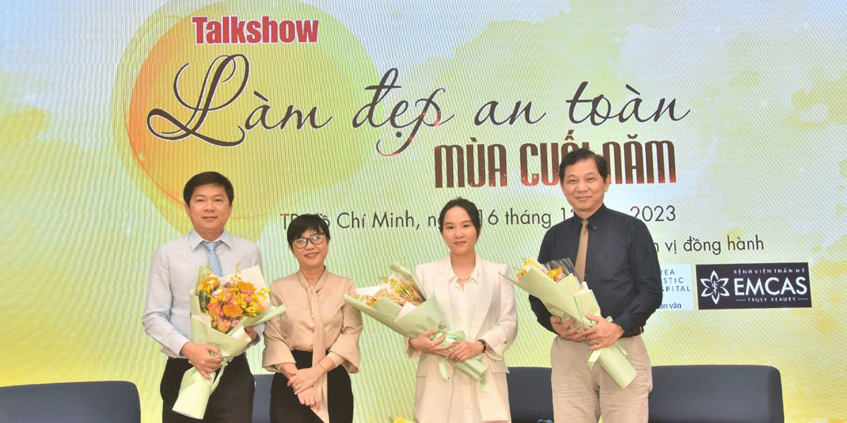 Đại Diện Bệnh Viện EMCAS Tham Dự Buổi TalkShow Làm Đẹp An Toàn Mùa Cuối Năm Của Báo Người Lao Động