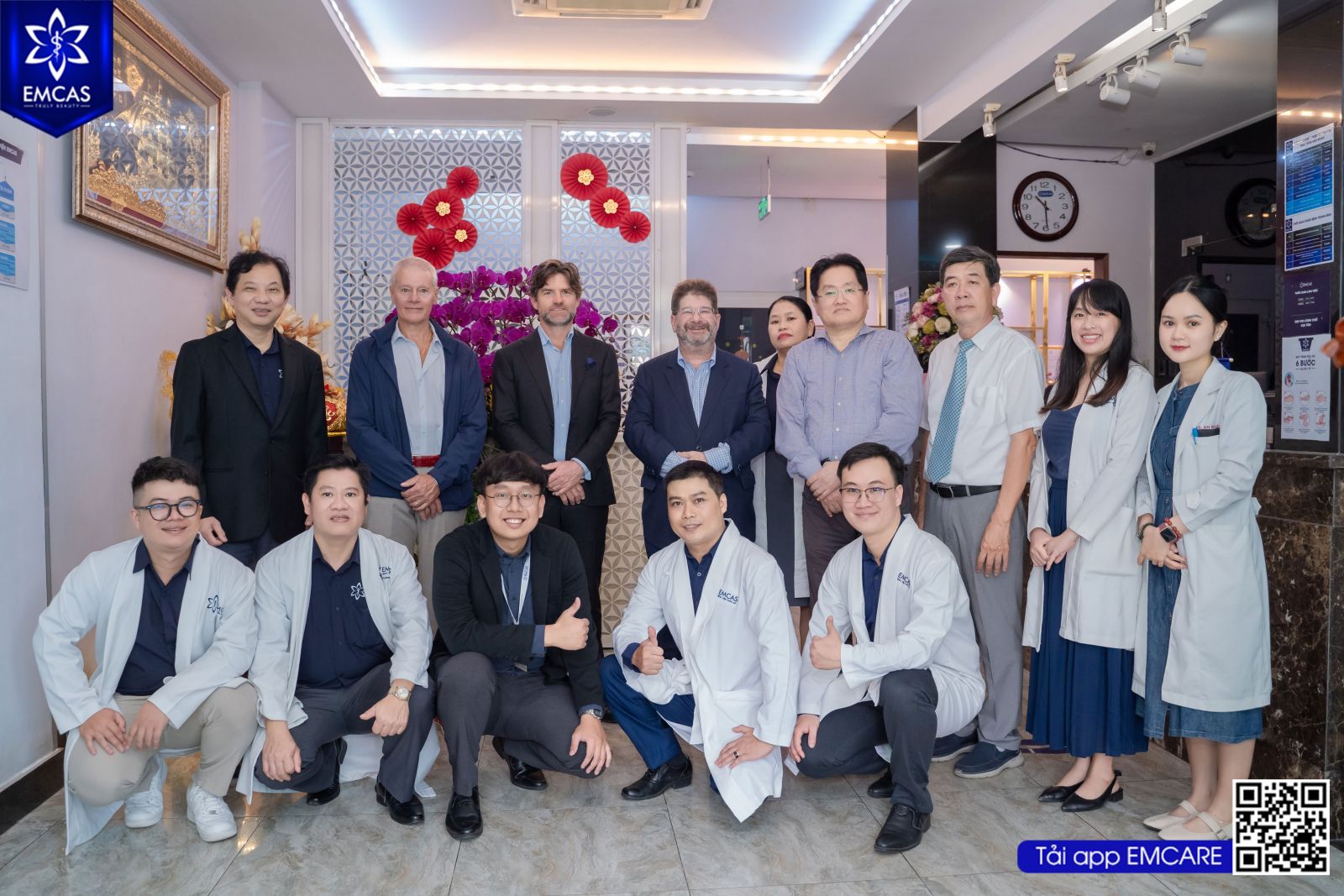 Bệnh Viện Thẩm Mỹ EMCAS chào đón các Báo cáo viên quốc tế đến thăm sau Hội nghị Khoa học PARS 2025