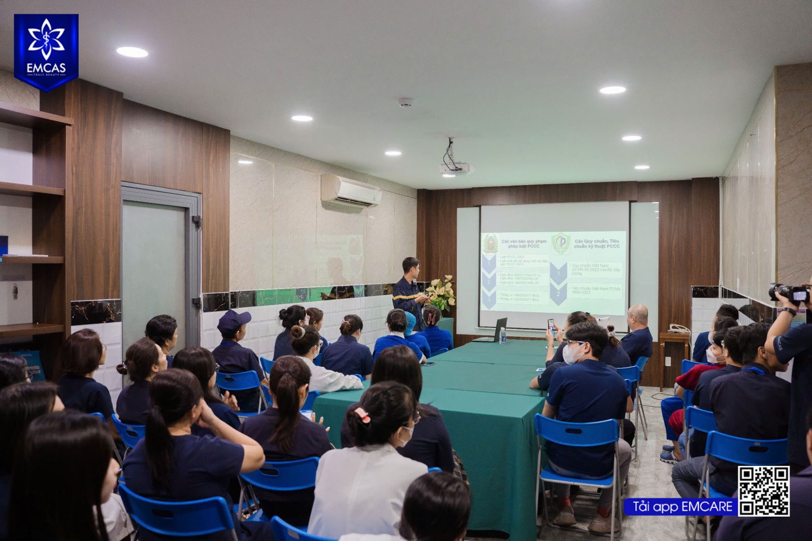 Bệnh Viện Thẩm Mỹ EMCAS Diễn Tập Phòng Cháy Chữa Cháy Năm 2024