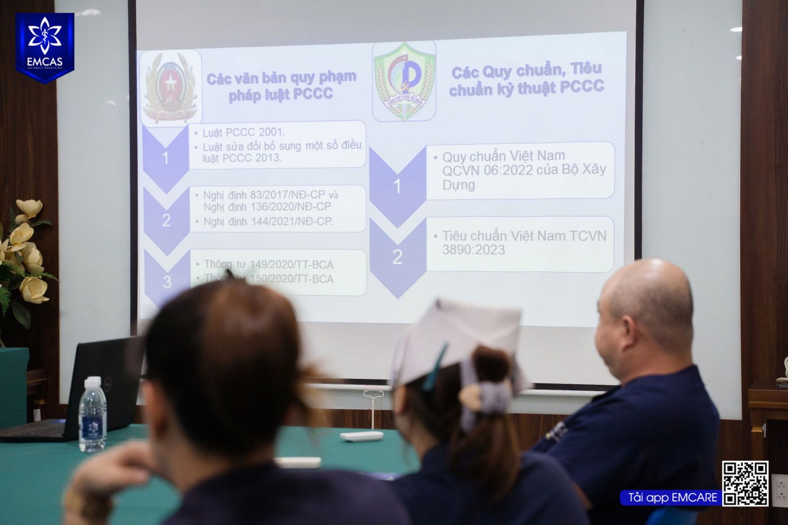 Bệnh Viện Thẩm Mỹ EMCAS Diễn Tập Phòng Cháy Chữa Cháy Năm 2024