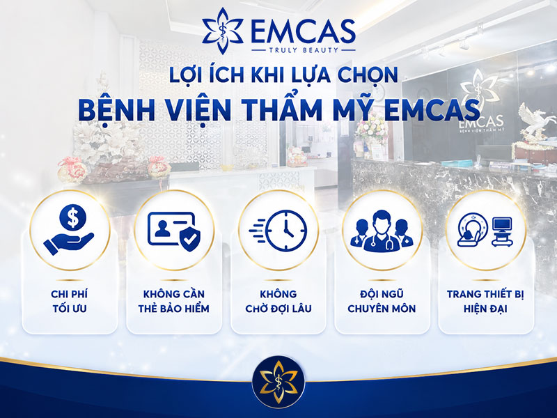 EMCAS còn được nhiều khách hàng lựa chọn nhờ chất lượng chuyên môn cùng mức chi phí kiểm tra hợp lý