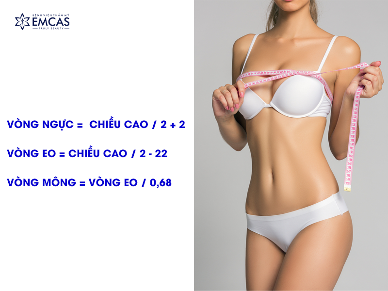 Số Đo 3 Vòng Chuẩn - Vóc dáng cân đối, quyến rũ