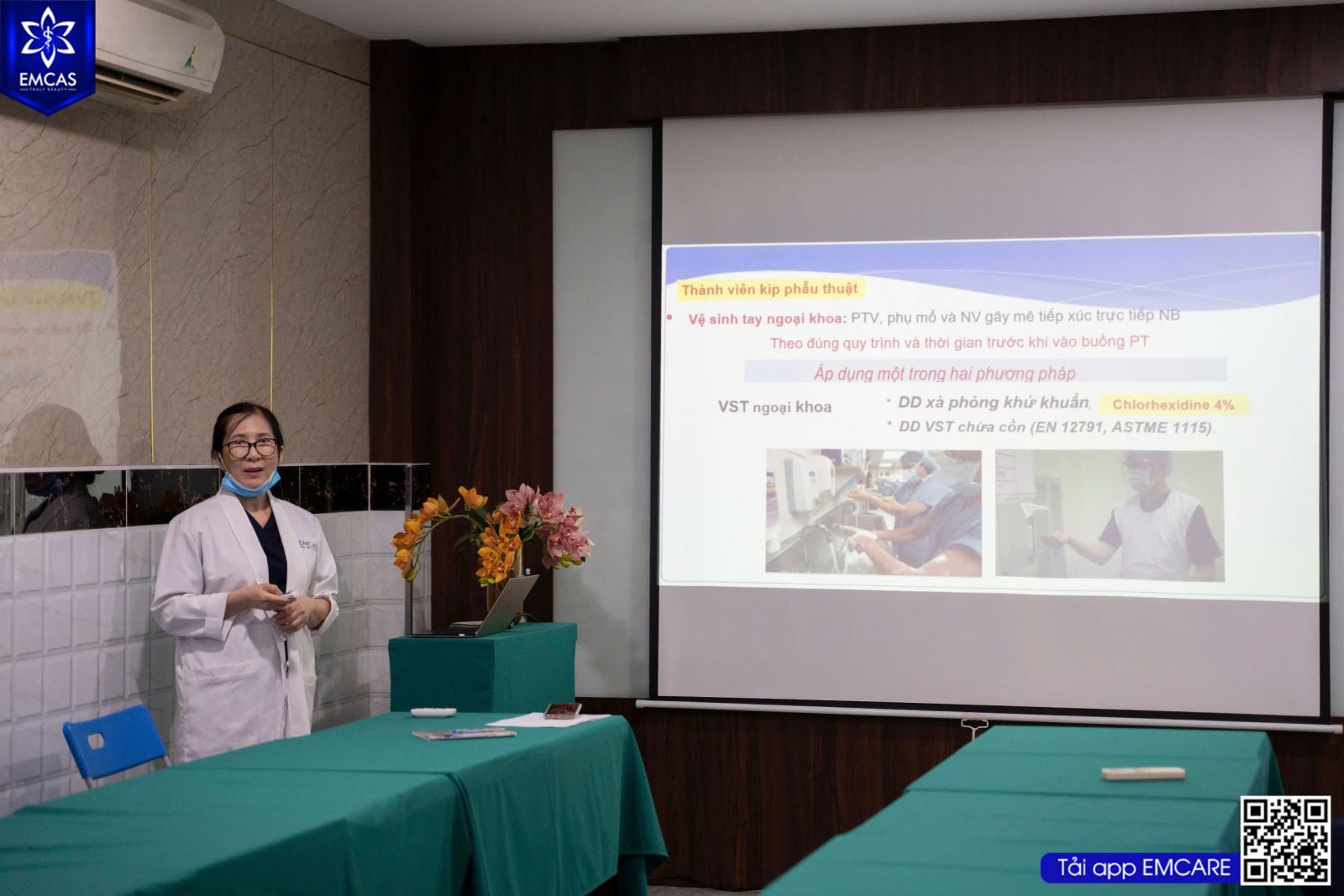 Chương Trình Tập Huấn Và Đào Tạo Kiểm Soát Nhiễm Khuẩn Năm 2025 Của Bệnh Viện Thẩm Mỹ EMCAS