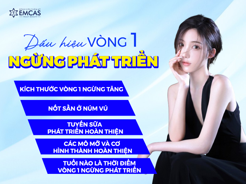 Dấu Hiệu Vòng 1 Ngừng Phát Triển Ở Nữ Giới