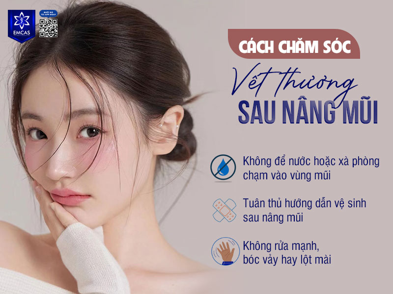 Sau khi phẫu thuật việc vệ sinh và chăm sóc đúng cách là cực kỳ quan trọng để tránh nhiễm trùng, sẹo xấu hay ảnh hưởng đến dáng mũi