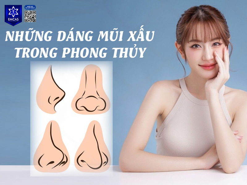 Bên cạnh những dáng mũi phong thủy có thể mang lại tài lộc, may mắn, thì cũng có nhưng tướng mũi được cho là không tốt, ảnh hưởng tiêu cực đến vận khí, tiền tài và sự nghiệp.
