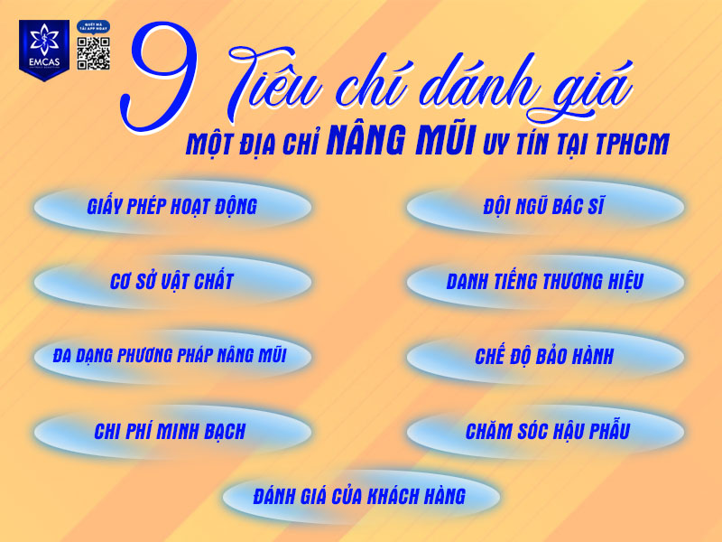Giấy phép hoạt động rõ ràng được cấp phép bởi Bộ Y tế hoặc Sở Y tế TP.HCM là tiêu chí quan trọng để đánh giá chất lượng