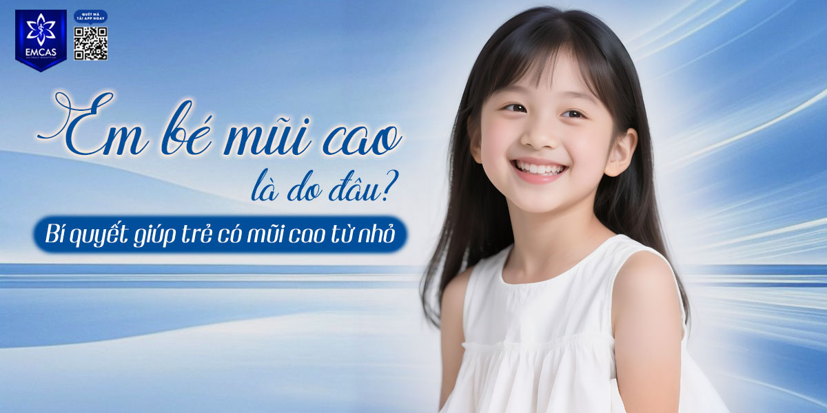 CÁCH NHẬN BIẾT EM BÉ MŨI CAO?