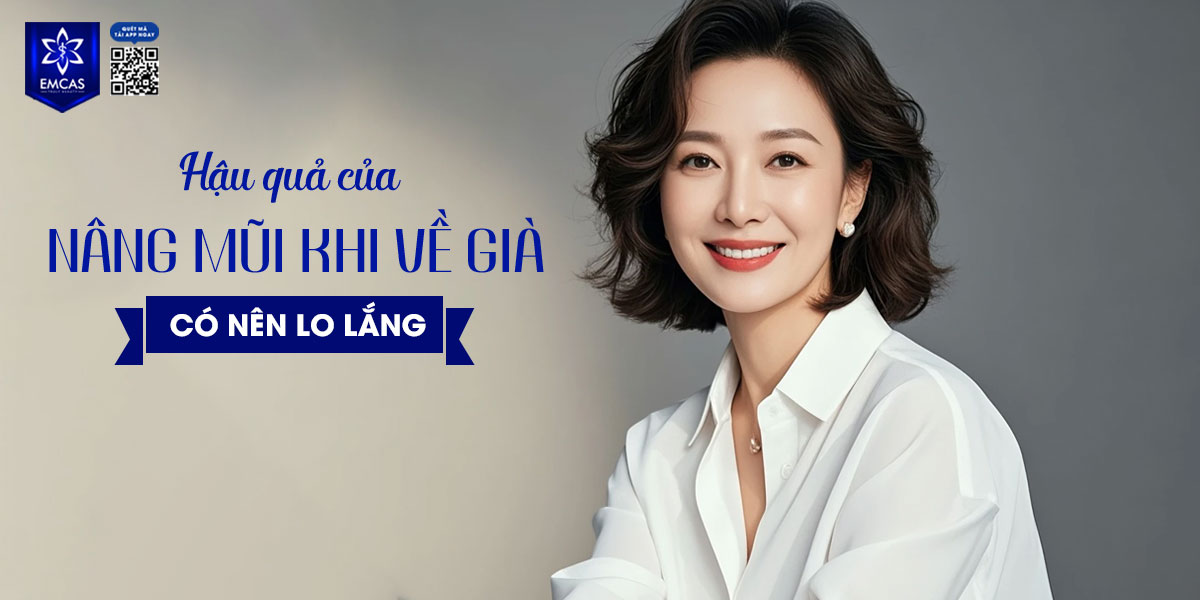 HẬU QUẢ CỦA NÂNG MŨI KHI VỀ GIÀ