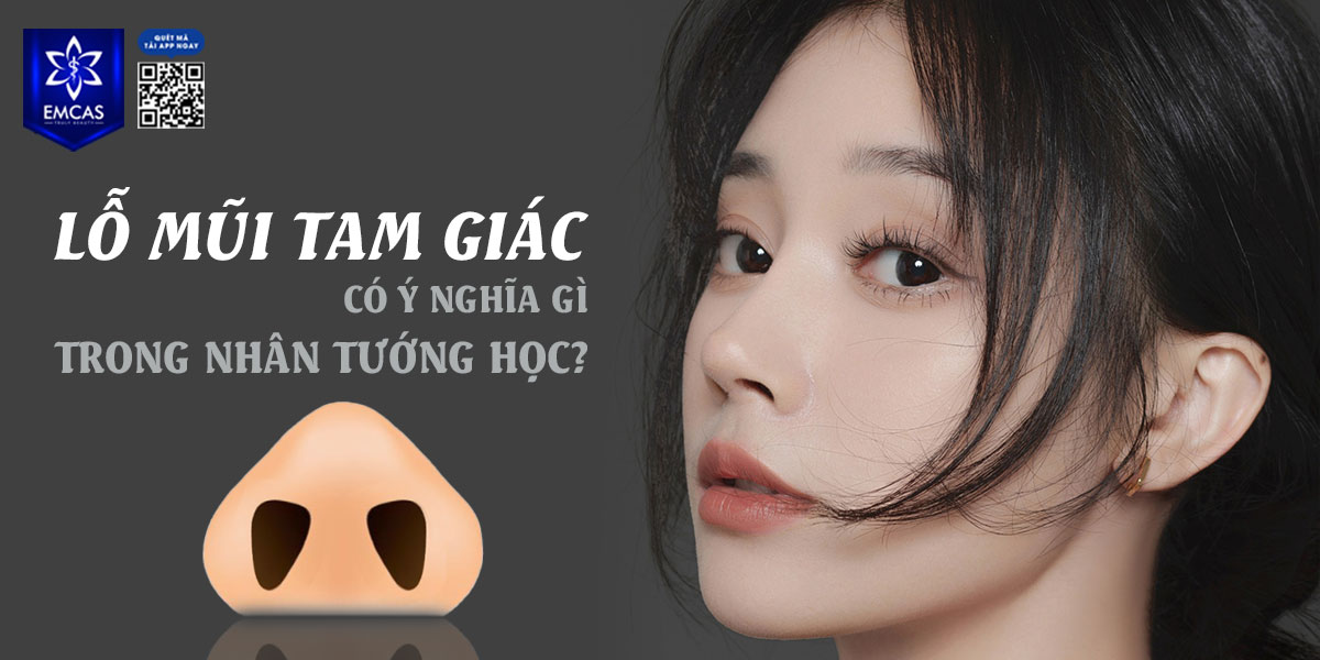 LỖ MŨI TAM GIÁC CÓ Ý NGHĨA GÌ?