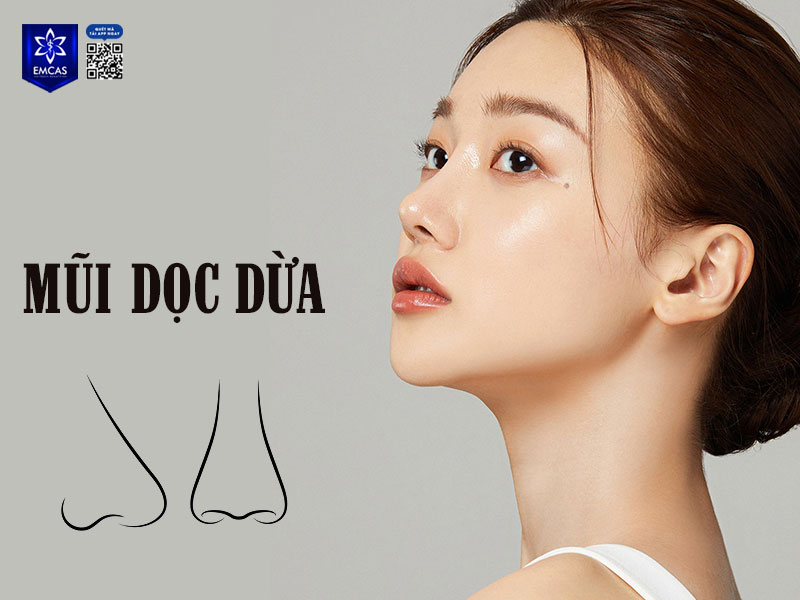Mũi dọc dừa là dáng mũi được đánh giá cao cả về thẩm mỹ lẫn nhân tướng học, với đặc điểm sống mũi cao, thẳng, cánh mũi mềm mại và chóp mũi tròn đầy