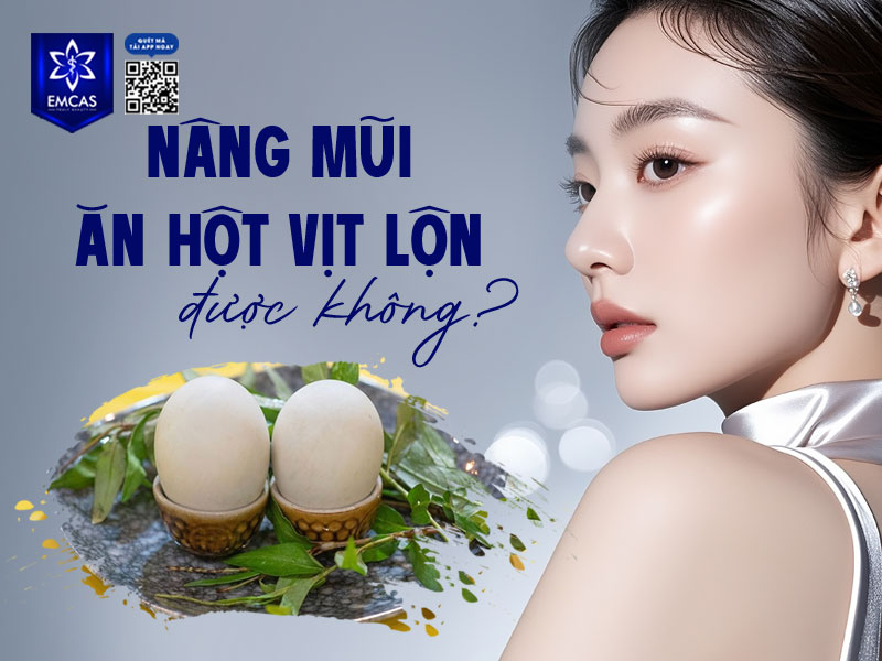Để đảm bảo an toàn và giúp dáng mũi nhanh ổn định, bạn nên kiêng hột vịt lộn trong thời gian đầu, cho đến khi vết thương khô và mô da phục hồi hoàn toàn.