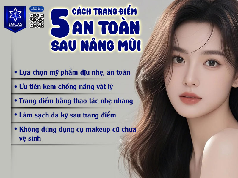 Việc trang điểm đúng cách không chỉ giúp bạn tự tin hơn mà còn hỗ trợ bảo vệ mũi, tránh tình trạng viêm nhiễm hoặc sưng đỏ.