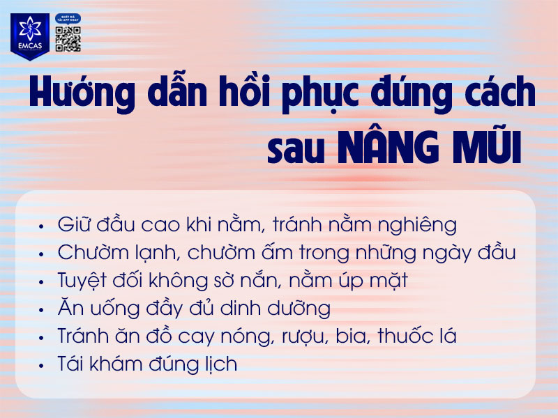 Chăm sóc hồi phục đúng cách sau nâng mũi giúp bạn rút ngắn thời gian sưng, giảm hiện tượng đầu mũi to và đạt kết quả thẩm mỹ tối ưu