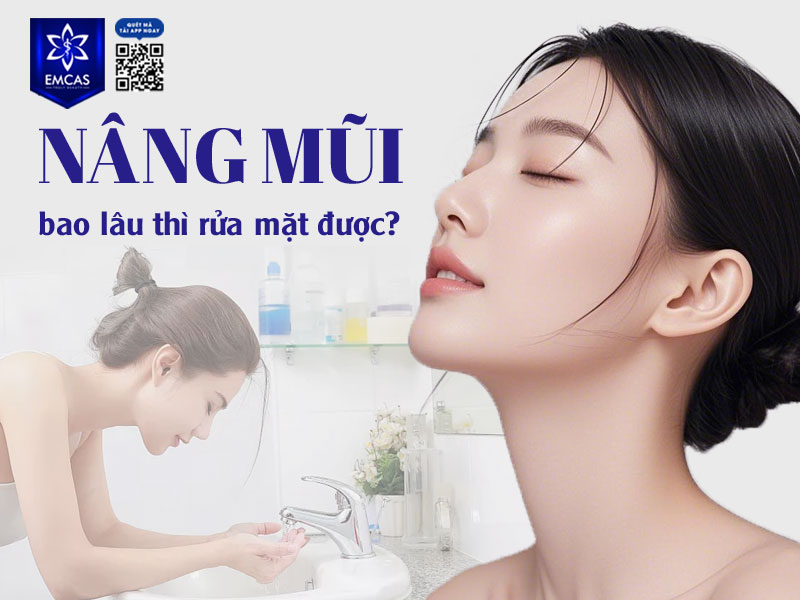 Sau khi nâng mũi, vết mổ và vùng da xung quanh mũi rất nhạy cảm, nên việc rửa mặt cần được thực hiện đúng thời điểm để tránh làm ảnh hưởng đến form dáng hoặc gây nhiễm trùng.