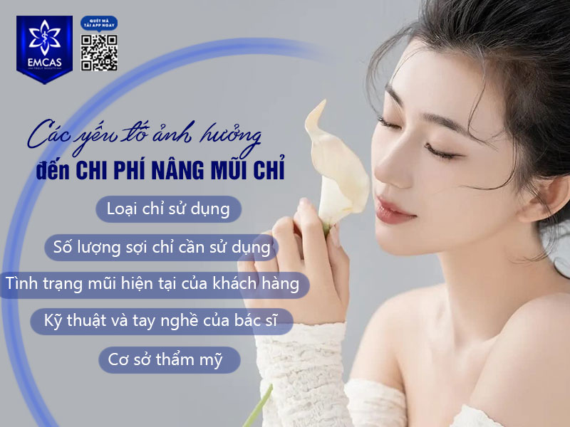 Giá nâng mũi chỉ không cố định mà phụ thuộc vào nhiều yếu tố khác nhau.