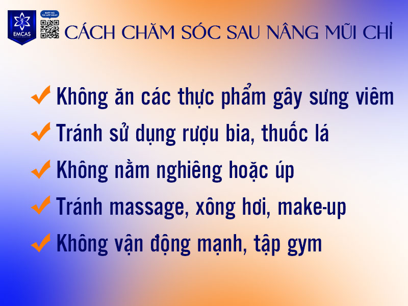 Chăm sóc hậu thủ thuật đóng vai trò rất quan trọng, ảnh hưởng trực tiếp đến độ bền, độ ổn định và tính thẩm mỹ của dáng mũi sau nâng chỉ