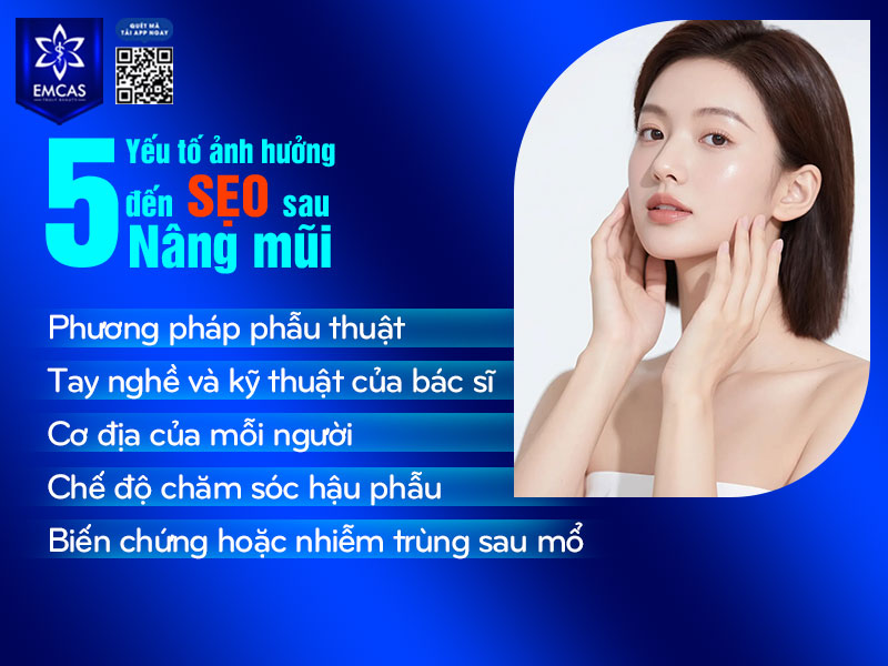 Việc nâng mũi có để lại sẹo không, nhiều hay ít, đẹp hay xấu sẽ phụ thuộc vào nhiều yếu tố.