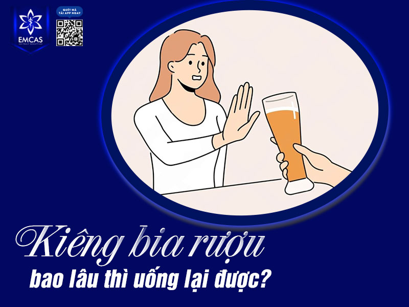 Thời gian kiêng bia rượu không giống nhau ở mỗi người, còn phụ thuộc vào cơ địa, tình trạng hồi phục và phương pháp phẫu thuật.