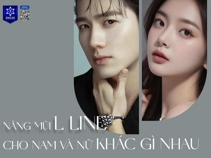 Nâng mũi L Line cho nam và nữ tồn tại nhiều điểm khác biệt, cả về kỹ thuật lẫn yếu tố thẩm mỹ