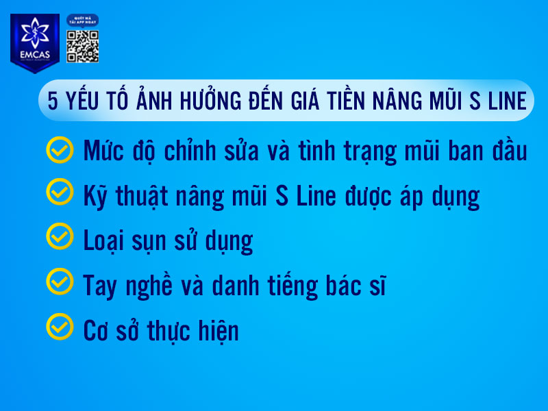 Chi phí nâng mũi S Line không giống nhau ở mọi khách hàng