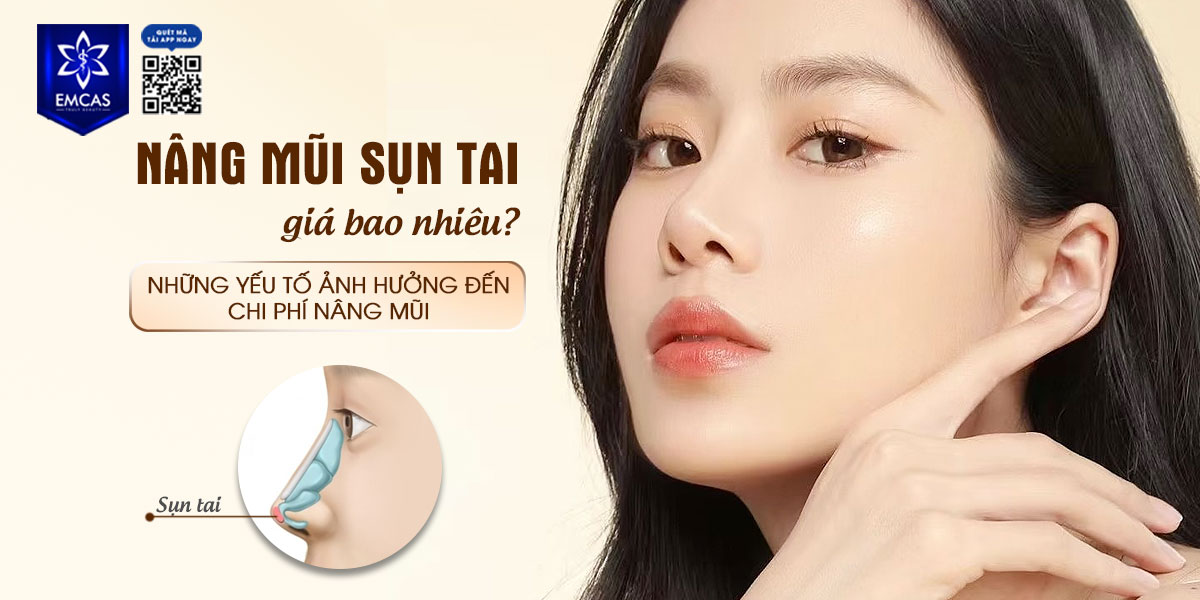 NÂNG MŨI BẰNG SỤN TAI GIÁ BAO NHIÊU? CHI PHÍ NÂNG MŨI MỚI NHẤT