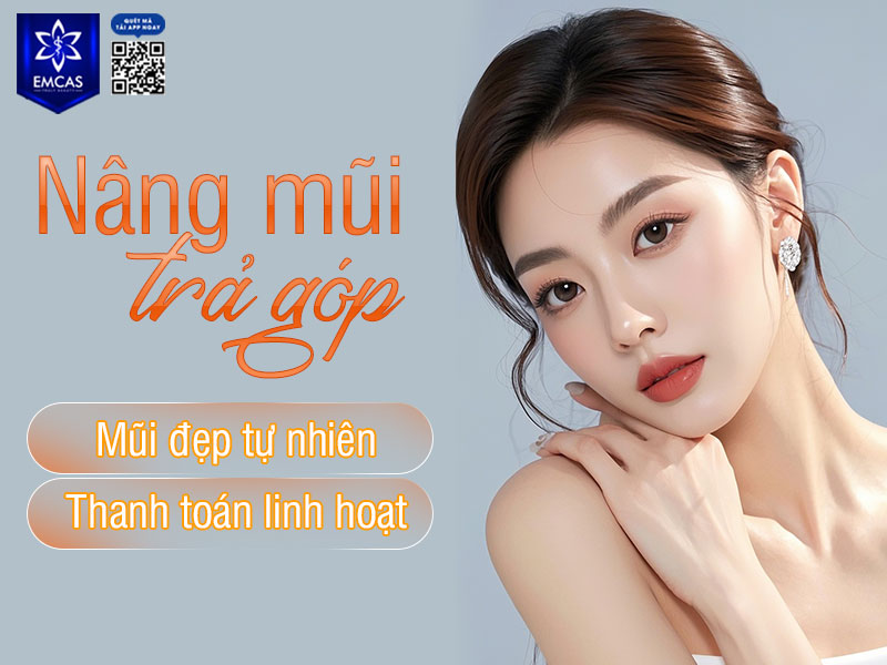 Nâng mũi trả góp là hình thức thanh toán linh hoạt, cho phép khách hàng chi trả chi phí phẫu thuật theo từng kỳ hạn nhỏ, thay vì phải thanh toán toàn bộ một lần.