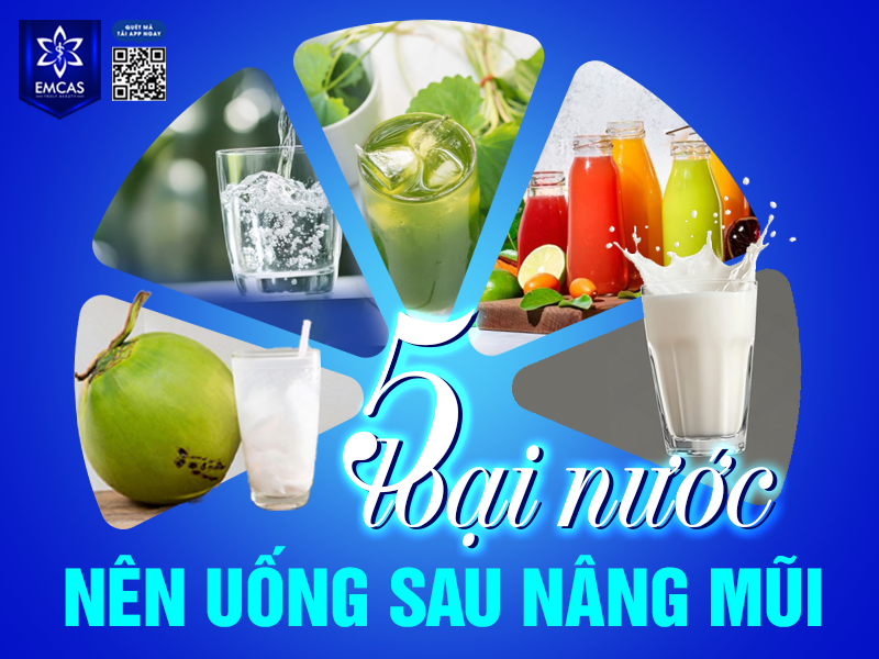 Sau phẫu thuật nâng mũi, việc lựa chọn thức uống phù hợp không chỉ giúp làm dịu cơ thể mà còn hỗ trợ quá trình phục hồi nhanh chóng, hạn chế sưng viêm và tăng cường tái tạo mô.