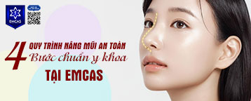 QUY TRÌNH NÂNG MŨI AN TOÀN VỚI 4 BƯỚC CHUẨN Y KHOA TẠI EMCAS