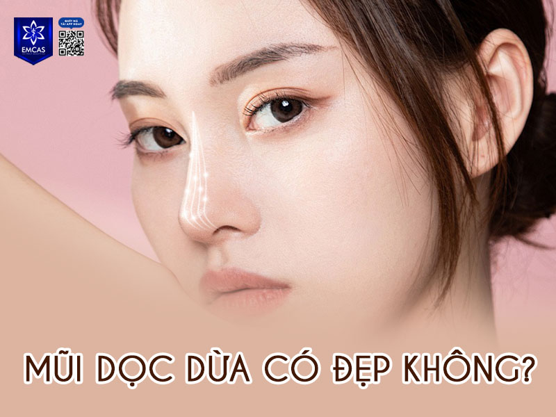 Sống mũi dọc dừa là một trong những dáng mũi được đánh giá cao nhất nhờ vào sự hài hòa, thanh thoát mà nó mang lại cho khuôn mặ
