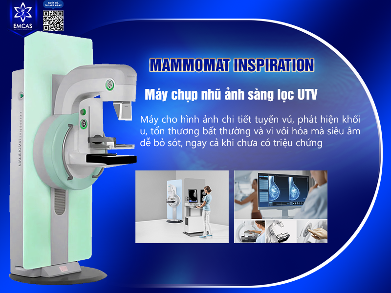 Chụp nhũ ảnh kỹ thuật số giúp tầm soát tuyến vú trước nâng ngực, phát hiện các dấu hiệu bất thường ở tuyến vú, loại trừ nguy cơ tiềm ẩn ảnh hưởng đến phẫu thuật.