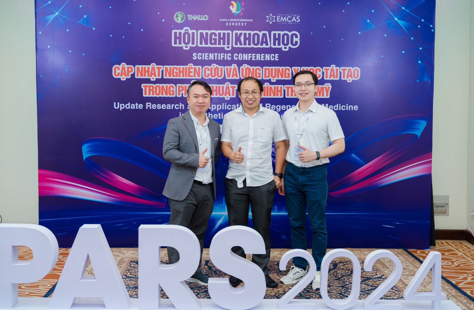 Hội Nghị Khoa Học PARS 2024 “Cập Nhật Nghiên Cứu Và Ứng Dụng Y Học Tái Tạo Trong Phẫu Thuật Tạo Hình Thẩm Mỹ
