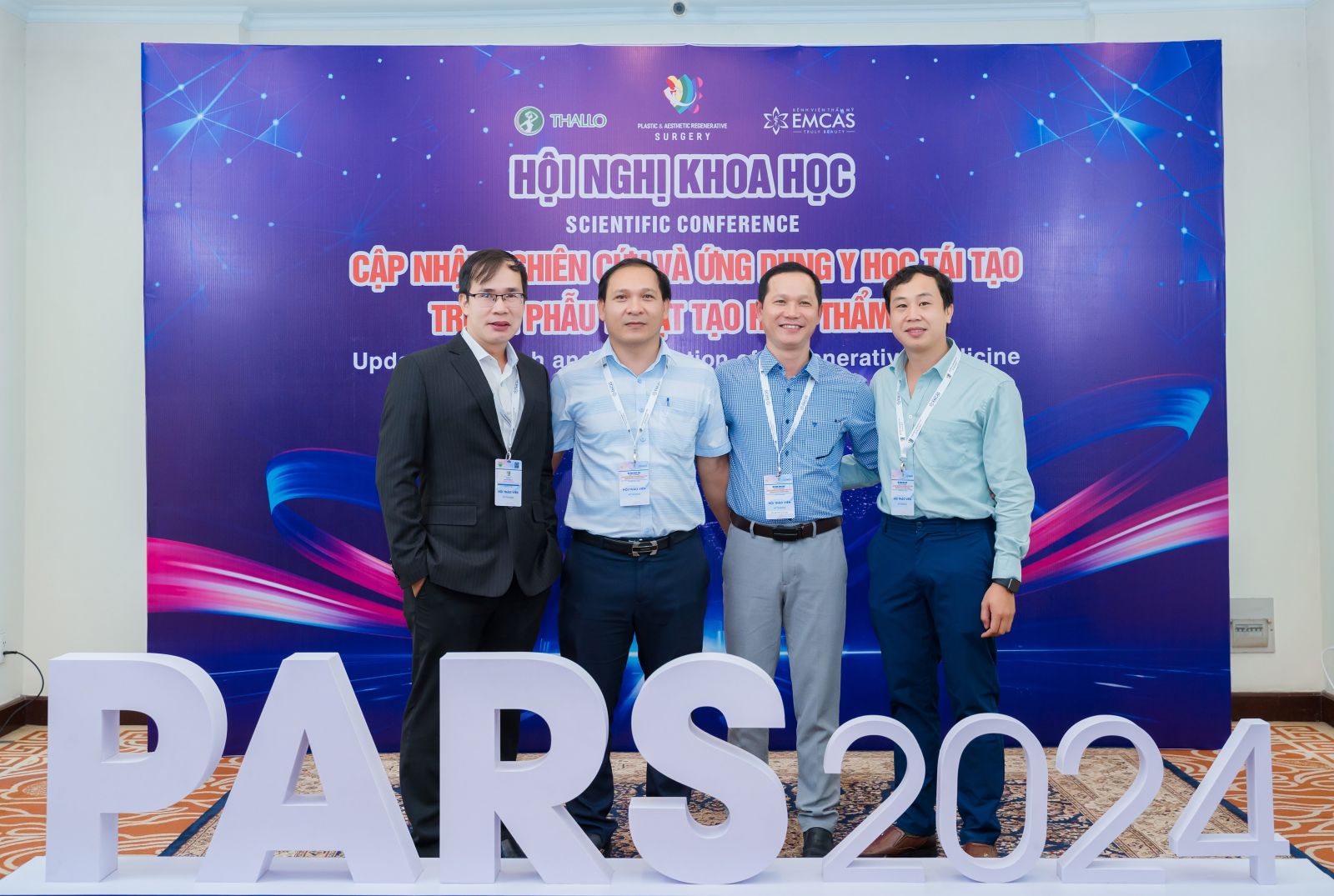 Hội Nghị Khoa Học PARS 2024 “Cập Nhật Nghiên Cứu Và Ứng Dụng Y Học Tái Tạo Trong Phẫu Thuật Tạo Hình Thẩm Mỹ