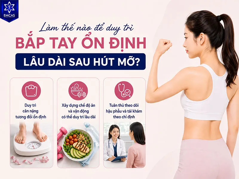 Ưu tiên lớn nhất để duy trì kết quả là giữ cân nặng tương đối ổn định bằng chế độ ăn và vận động
