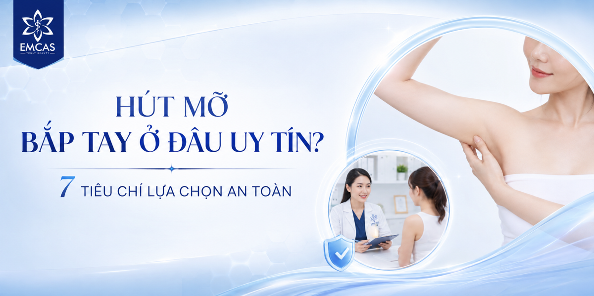 Hút mỡ bắp tay ở đâu uy tín? 7 tiêu chí lựa chọn an toàn