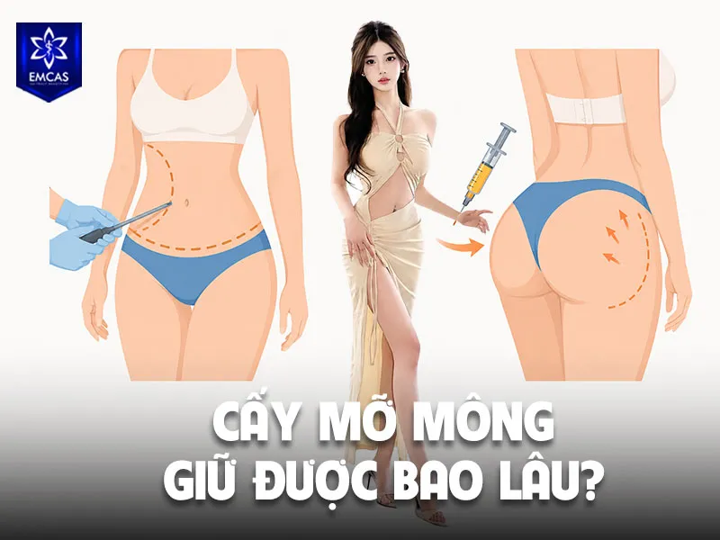 Ở giai đoạn đầu sau hút mỡ bụng cấy mông, việc mông giảm nhẹ thể tích là hiện tượng bình thường do một phần mỡ không sống sau cấy