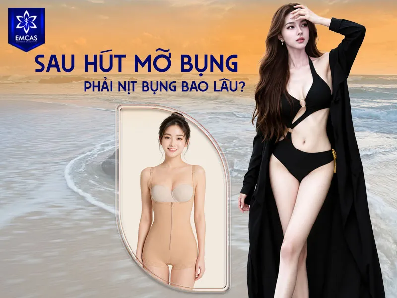 Sau hút mỡ bụng, bạn thường cần mặc gen định hình khoảng 4 – 6 tuần. 